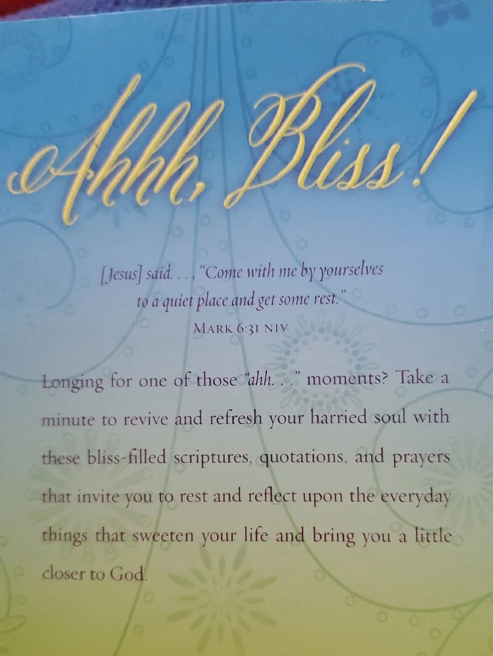 Blissful Moments for Women - Inspirational Book,Lovely Thoughts On Everyday Life - Picture 2 of 8